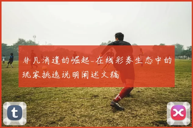 非凡消遣的崛起_在线彩券生态中的玩家挑选说明阐述文稿