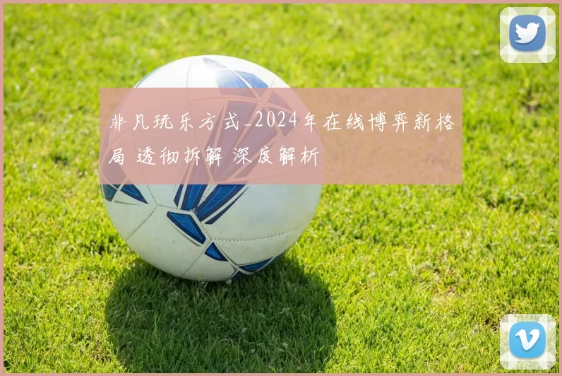 非凡玩乐方式_2024年在线博弈新格局 透彻拆解 深度解析