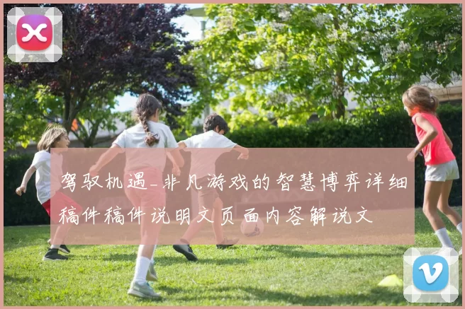 驾驭机遇_非凡游戏的智慧博弈详细稿件稿件说明文页面内容解说文